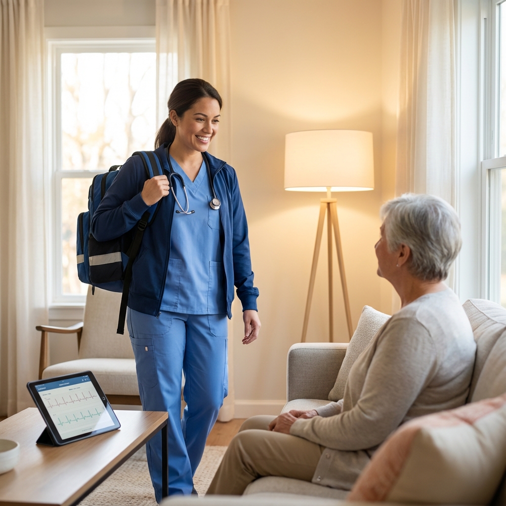 الزيارات المنزلية